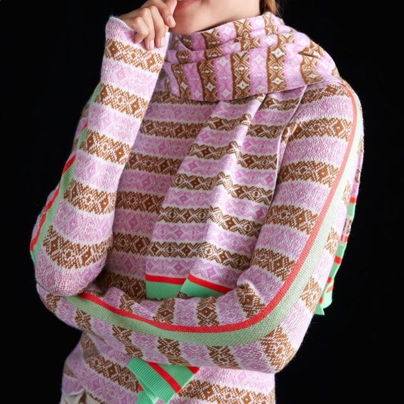 Anthropologie Maeve Turtleneck Sweater Large NWT - Picture 5 of 10